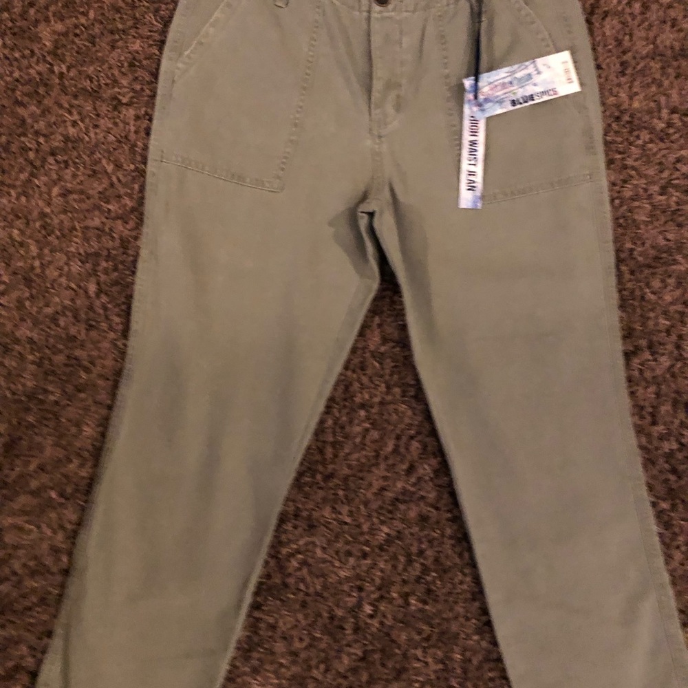 Blue spice high waist jeans